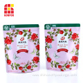 custom printed resealable bags tea bags